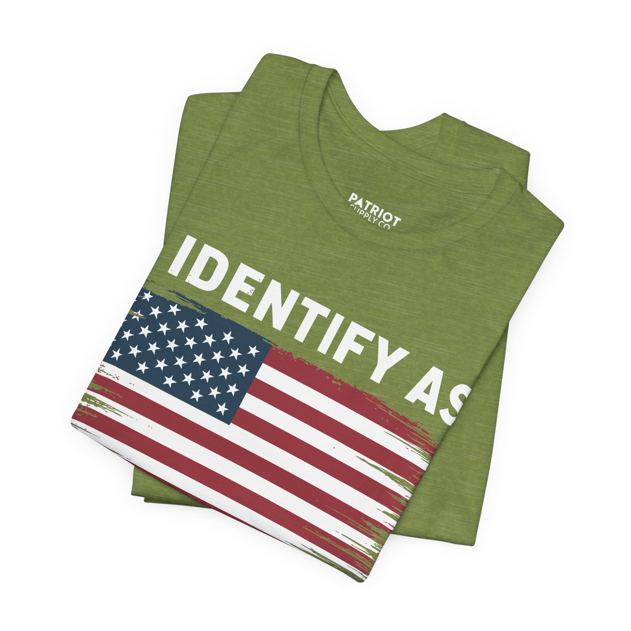 I Identify as Ultra MAGA T-Shirt - Conservative Identity Statement Tee | Patriotic Political Pride Apparel