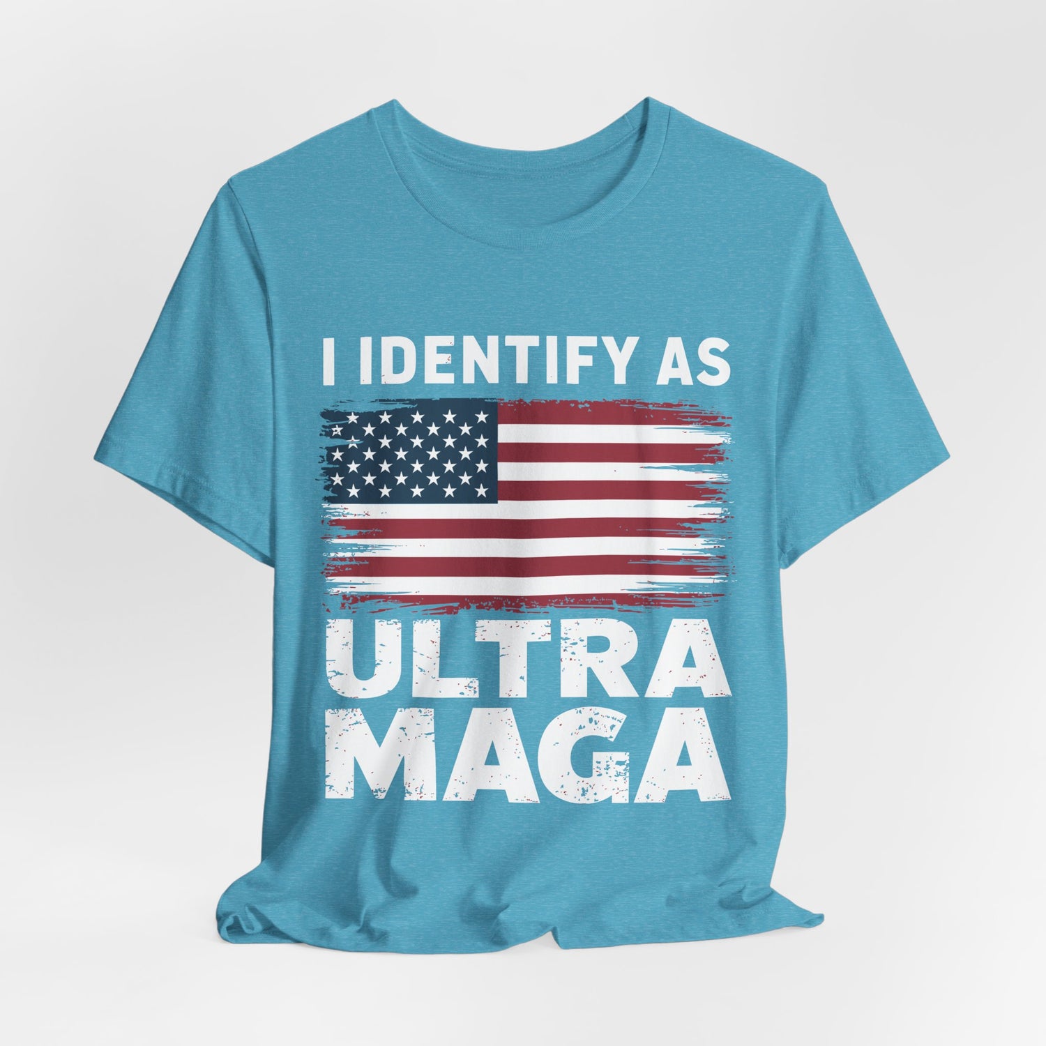 I Identify as Ultra MAGA T-Shirt - Conservative Identity Statement Tee | Patriotic Political Pride Apparel