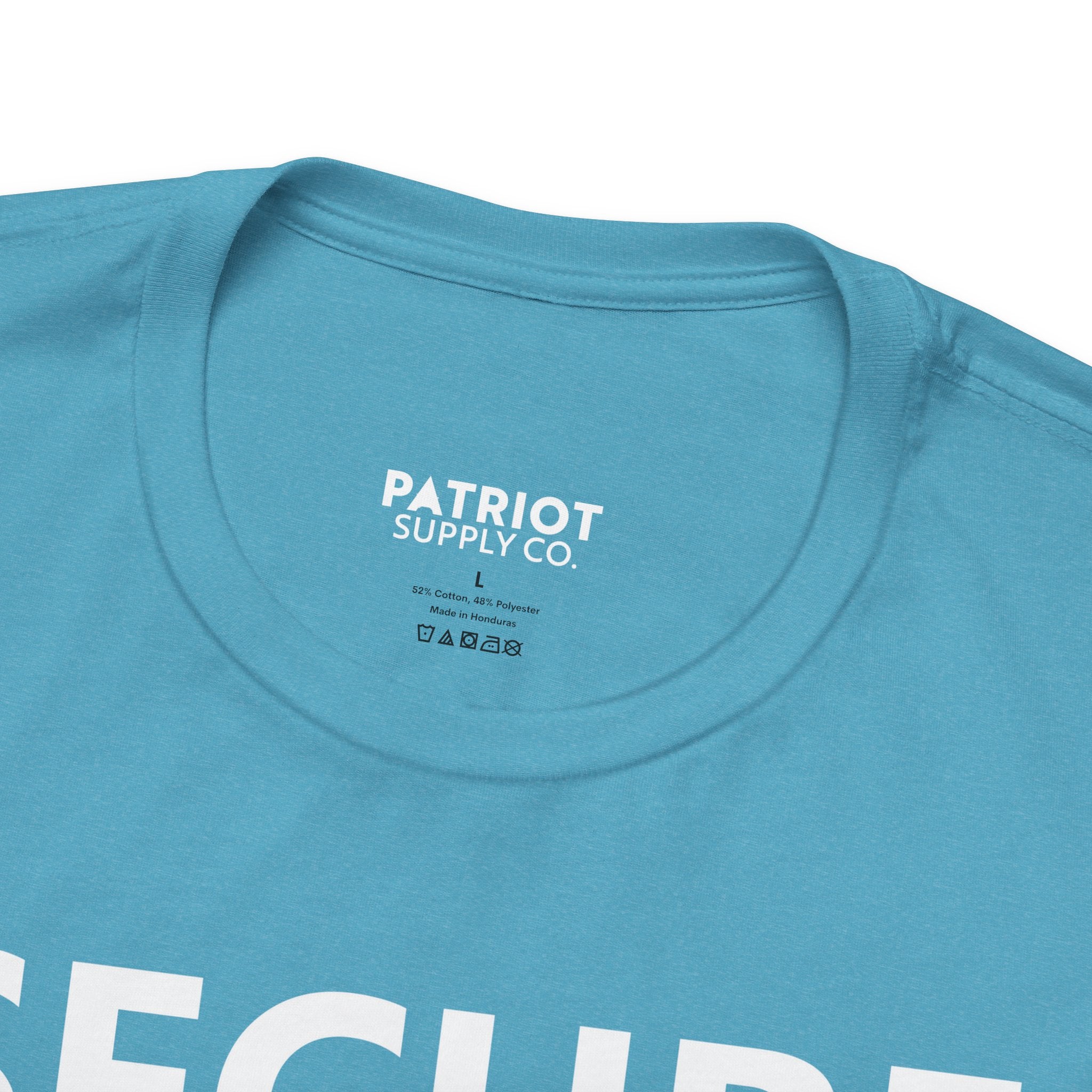 Secure Borders T-Shirt - Immigration Control Statement Tee | Conservative Border Security Apparel
