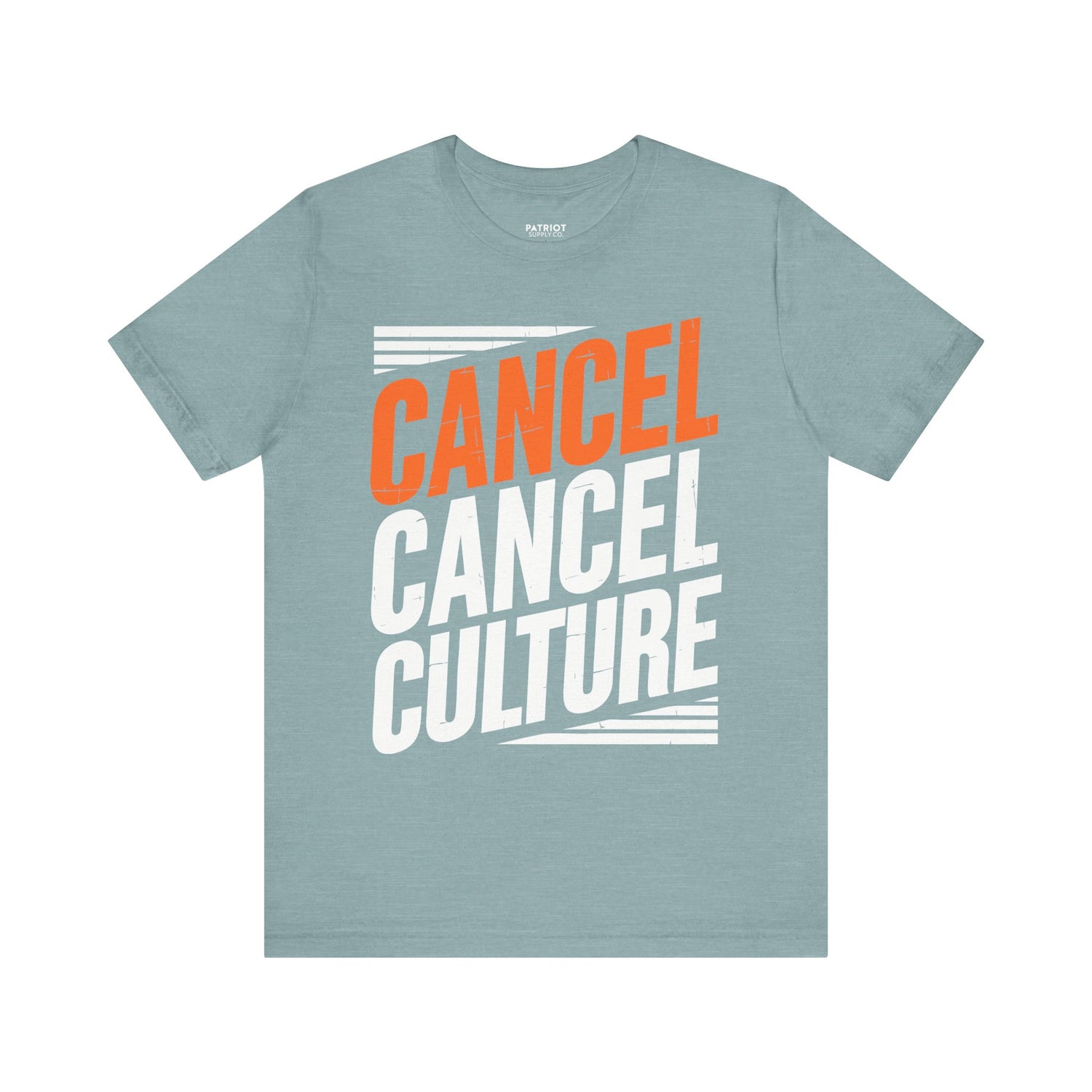 Cancel Culture Statement T-Shirt - Anti-Cancel Culture Conservative Tee | Free Speech Defense Apparel