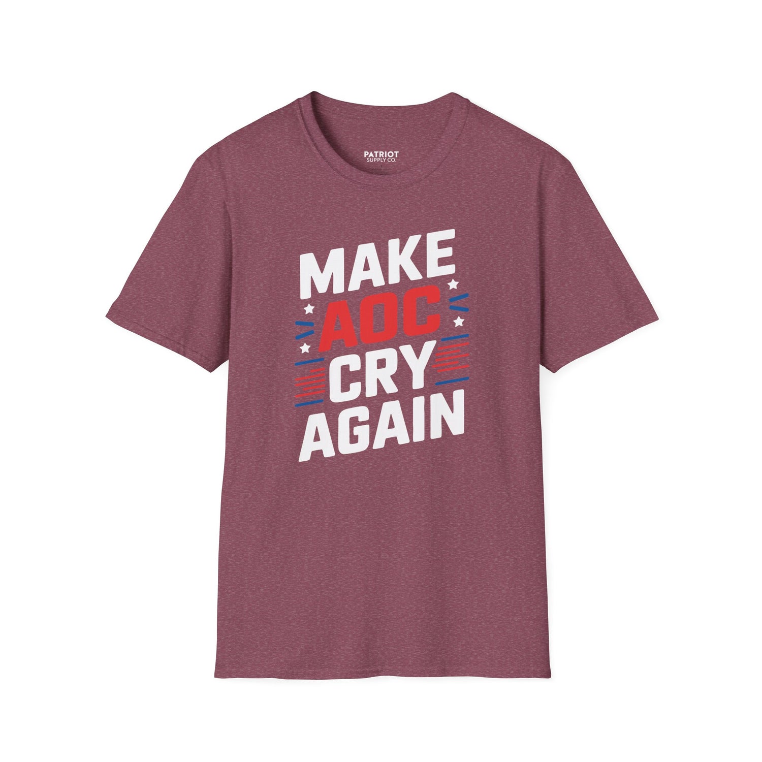 Make AOC Cry Again - Conservative Anti-Socialist Statement T-Shirt