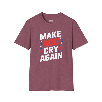 Make AOC Cry Again - Conservative Anti-Socialist Statement T-Shirt