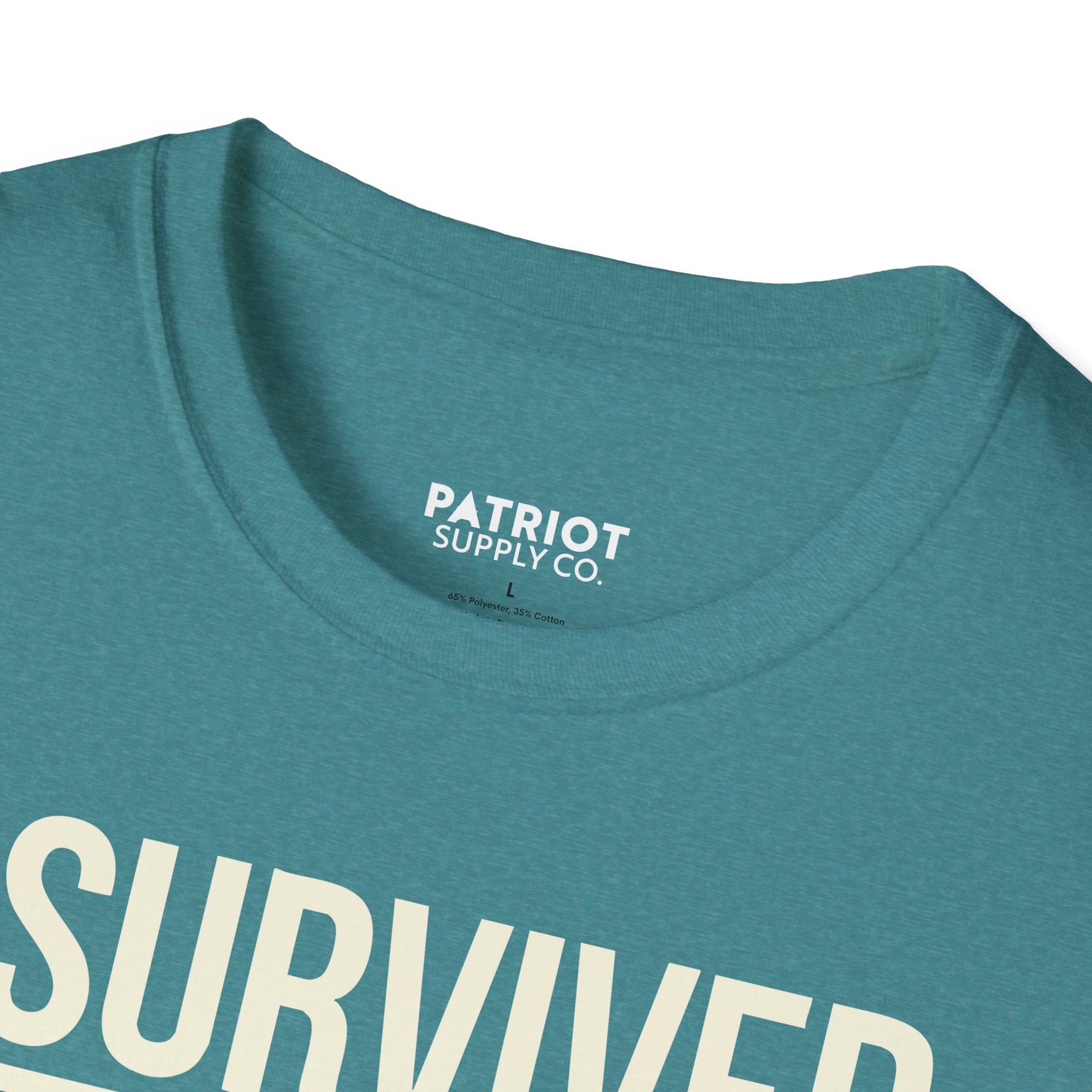 I Survived the Liberal Agenda - Conservative Victory Statement T-Shirt