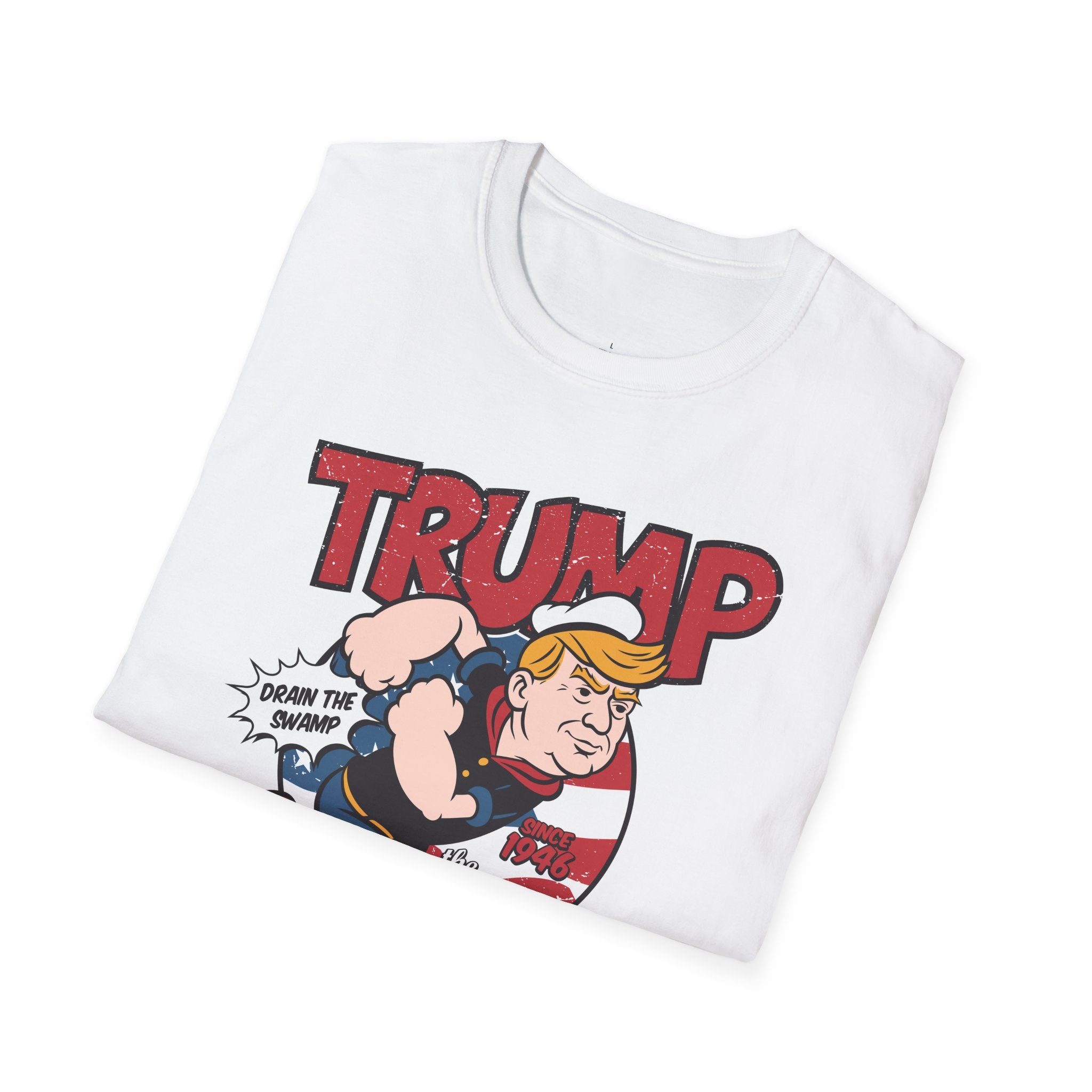 Trump Patriot Man - Conservative American Hero Statement T-Shirt