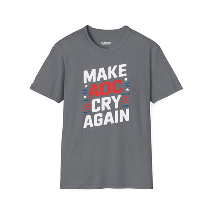 Make AOC Cry Again - Conservative Anti-Socialist Statement T-Shirt