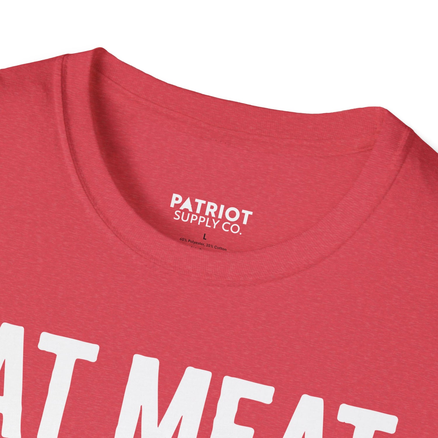 Eat Meat, Burn Coal, Stay Free - Conservative Freedom Statement T-Shirt