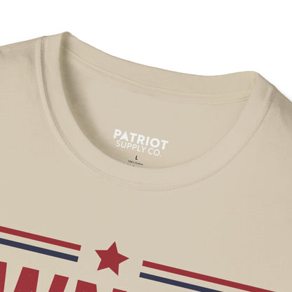 Owning The Libs Since Day One - Proud Americans Patriotic T-Shirt - Conservative Election Statement Tee | American Pride Celebration Apparel