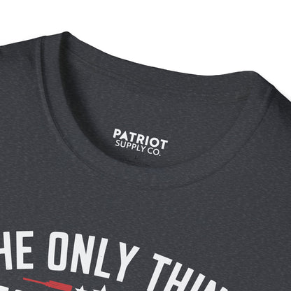 The Only Thing I Inflate Is My Gun Collection - Second Amendment Pride T-Shirt