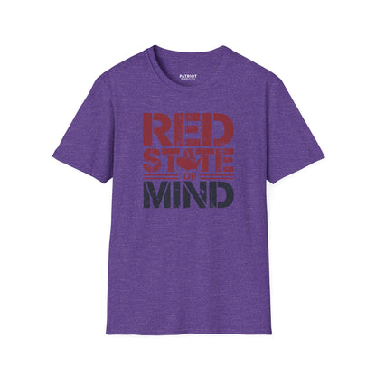 Red State of Mind - Conservative Pride Statement T-Shirt