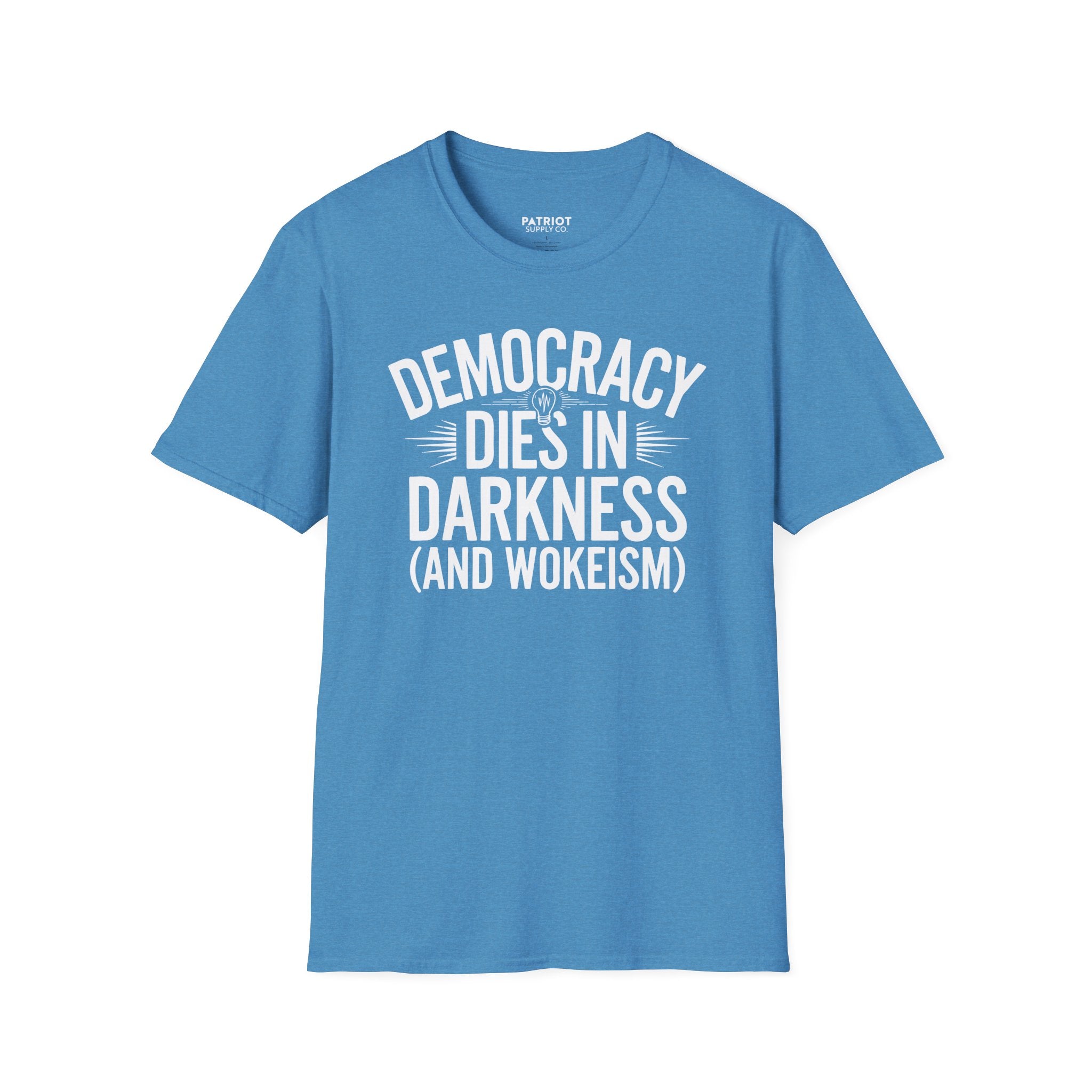 Democracy Dies In Darkness - Conservative Truth and Transparency T-Shirt