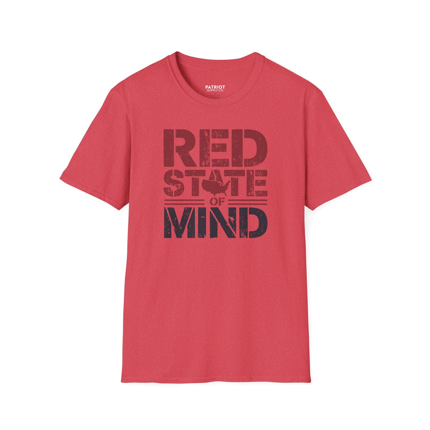 Red State of Mind - Conservative Pride Statement T-Shirt