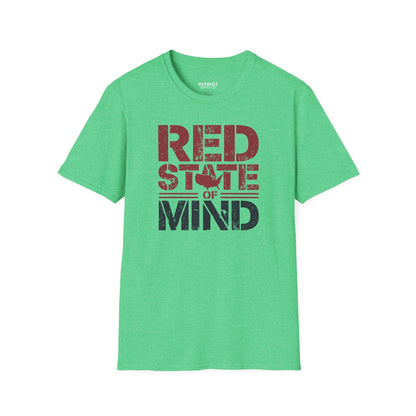 Red State of Mind - Conservative Pride Statement T-Shirt