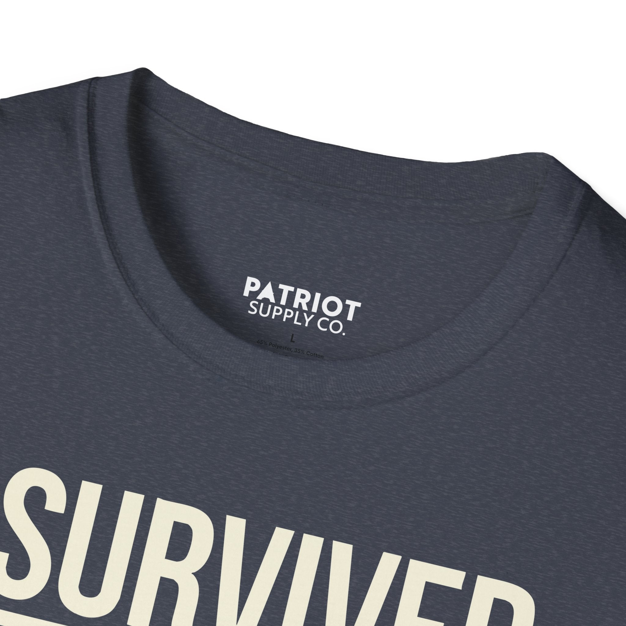 I Survived the Liberal Agenda - Conservative Victory Statement T-Shirt