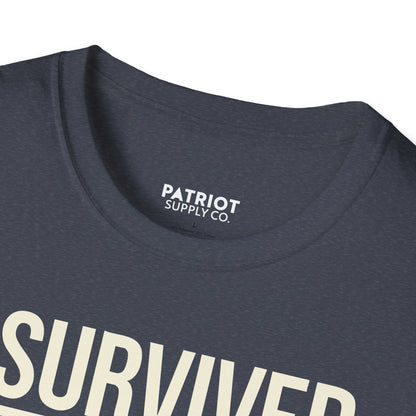 I Survived the Liberal Agenda - Conservative Victory Statement T-Shirt