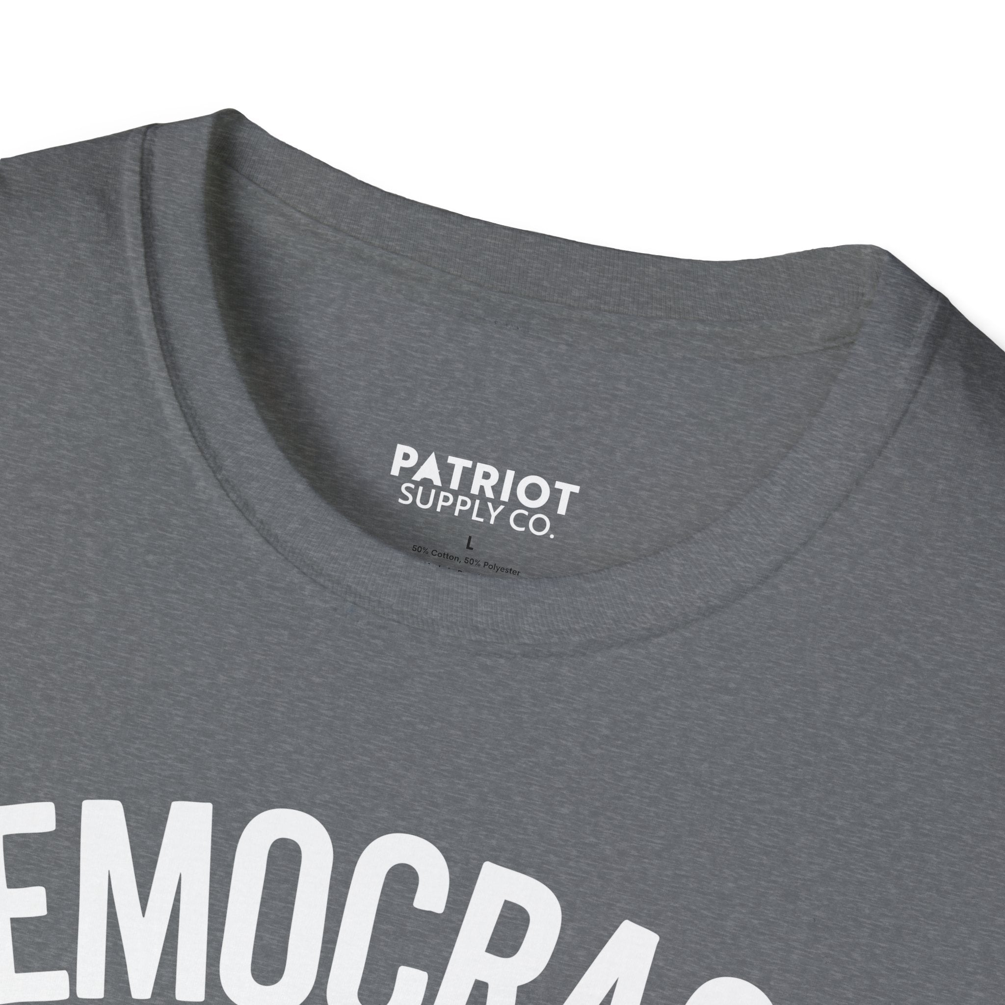 Democracy Dies In Darkness - Conservative Truth and Transparency T-Shirt