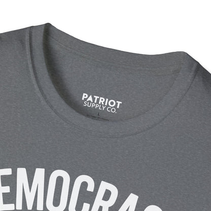 Democracy Dies In Darkness - Conservative Truth and Transparency T-Shirt