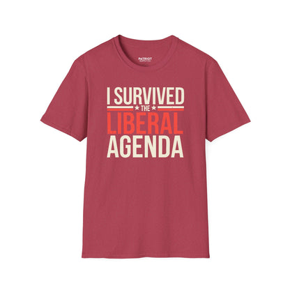 I Survived the Liberal Agenda - Conservative Victory Statement T-Shirt