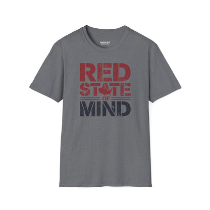 Red State of Mind - Conservative Pride Statement T-Shirt
