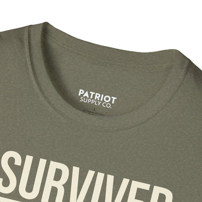 I Survived the Liberal Agenda - Conservative Victory Statement T-Shirt
