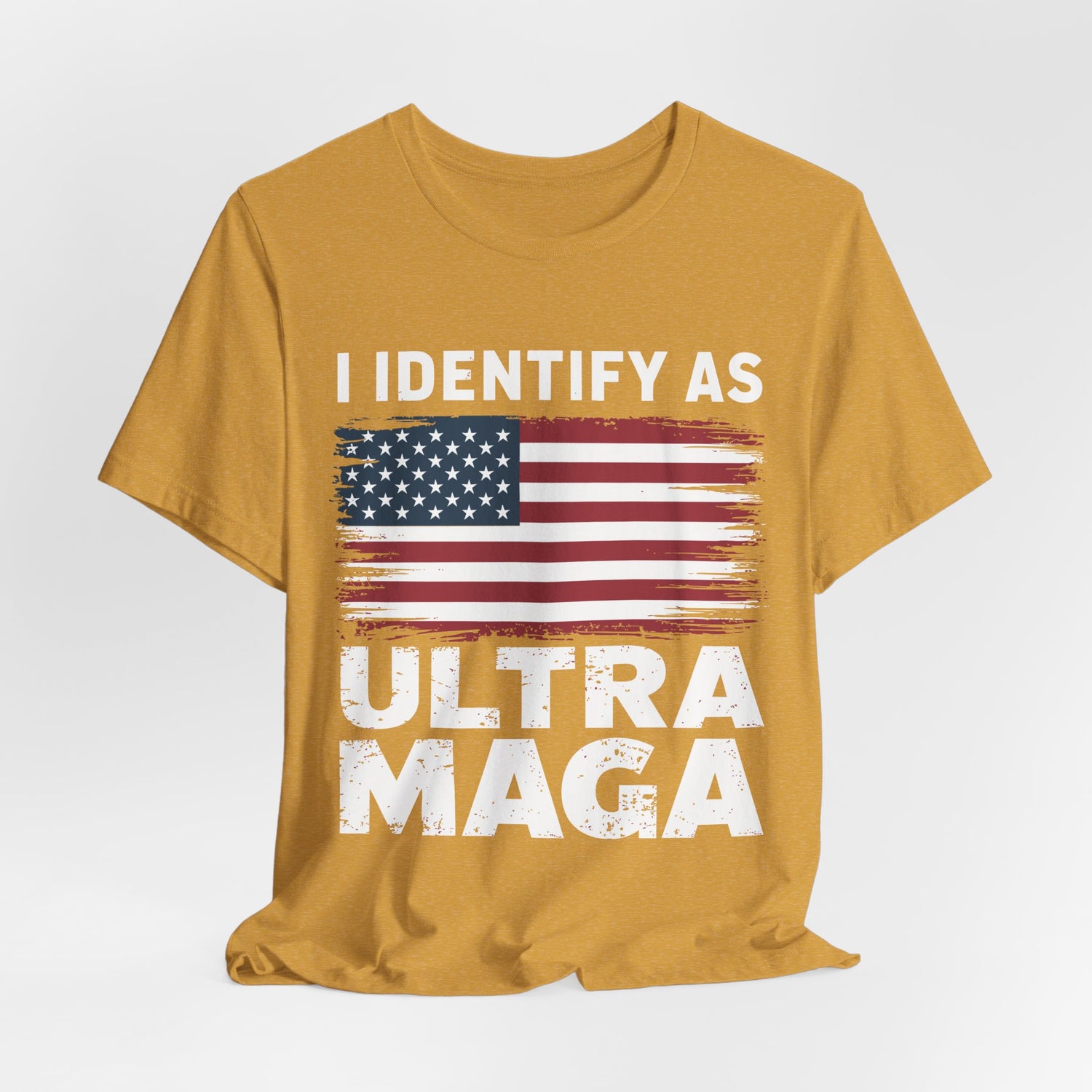 I Identify as Ultra MAGA T-Shirt - Conservative Identity Statement Tee | Patriotic Political Pride Apparel