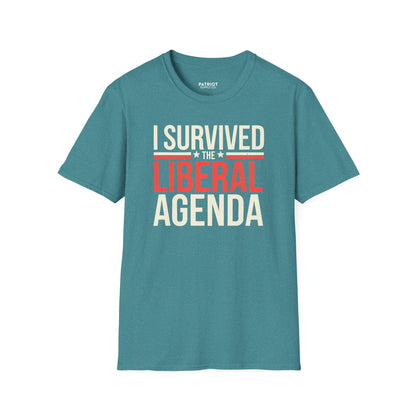 I Survived the Liberal Agenda - Conservative Victory Statement T-Shirt