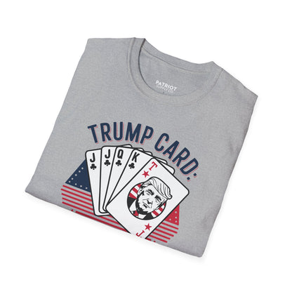 Trump Card Still Winning Unisex Softstyle T-Shirt | Political Humor Tee, Gift for Political Enthusiasts, Casual Wear, Birthday [...]