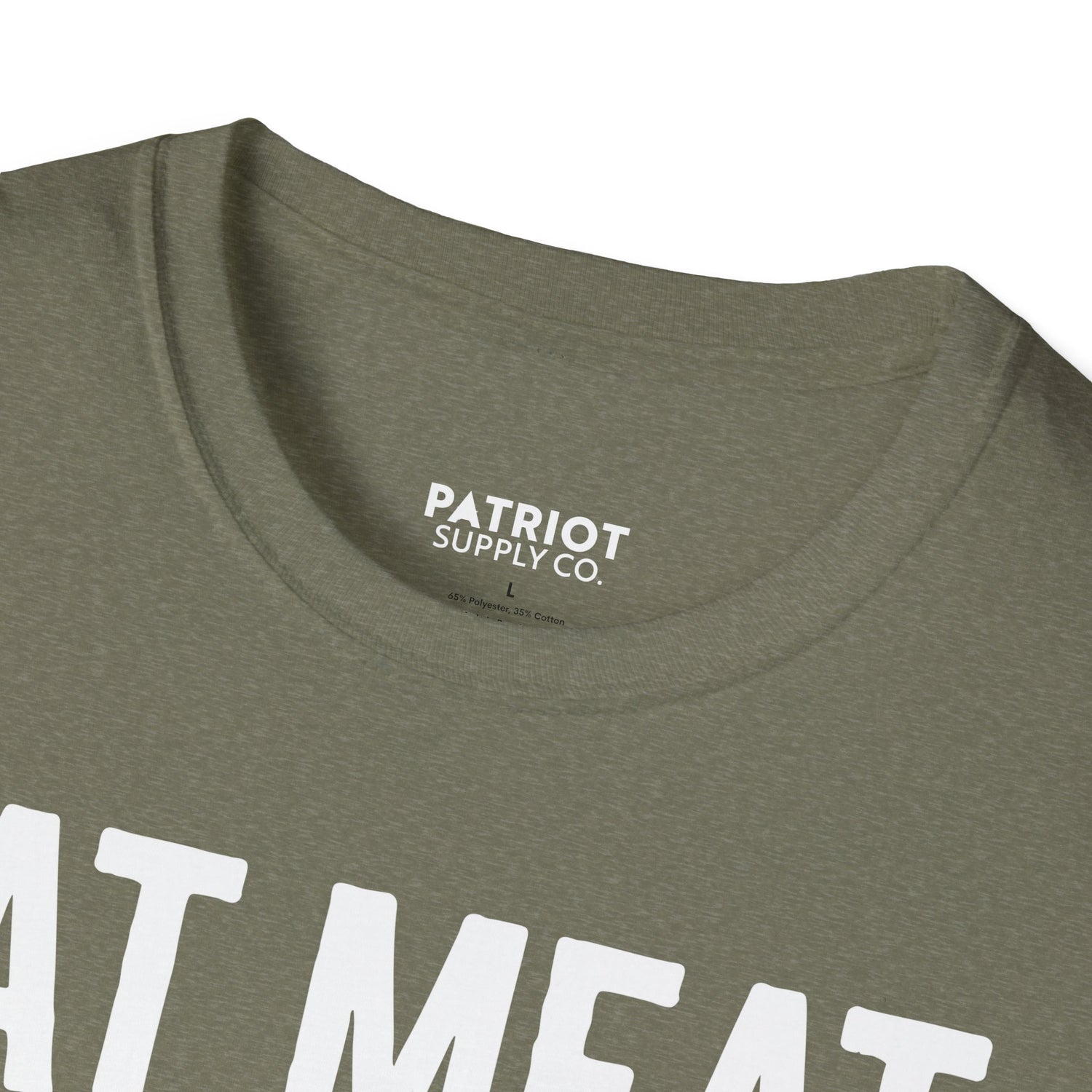 Eat Meat, Burn Coal, Stay Free - Conservative Freedom Statement T-Shirt
