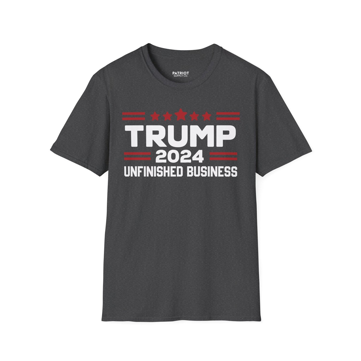 Trump 2024 Unfinished Business - Bold Political Statement T-Shirt