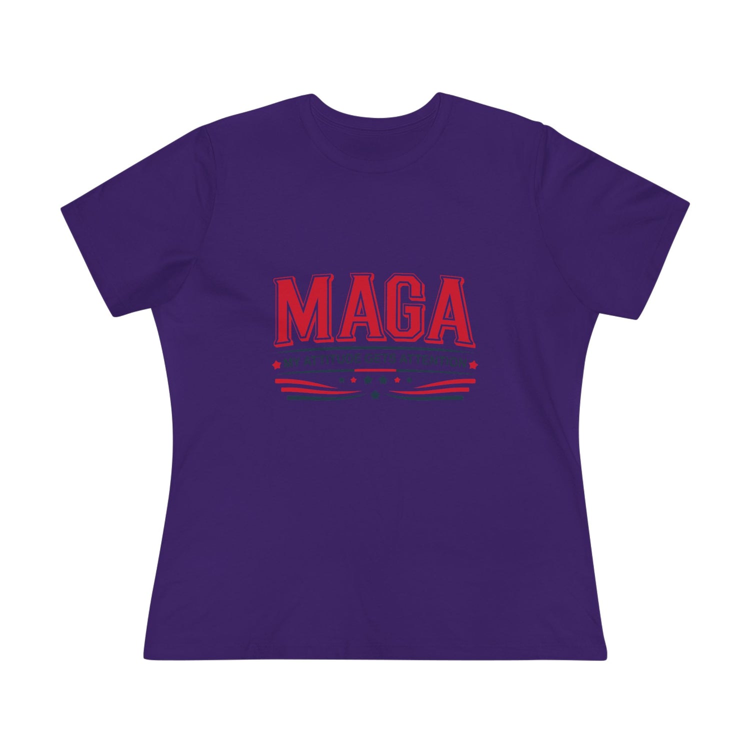 MAGA My Attitude Gets Attention Women&