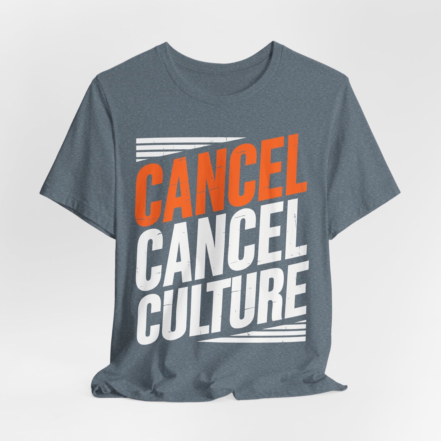 Cancel Culture Statement T-Shirt - Anti-Cancel Culture Conservative Tee | Free Speech Defense Apparel