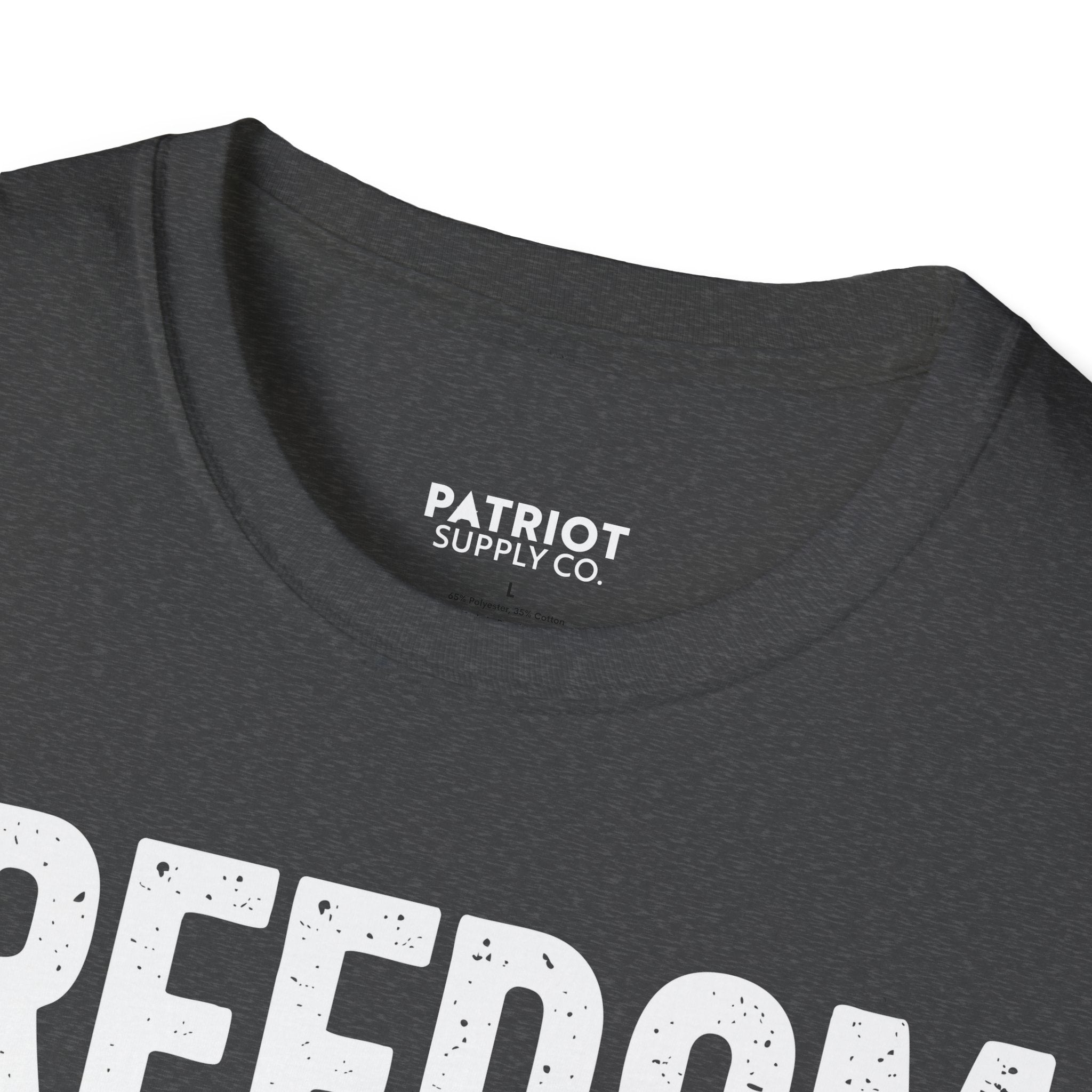 Freedom Over Faucets - Conservative Statement T-Shirt for Constitutional Rights