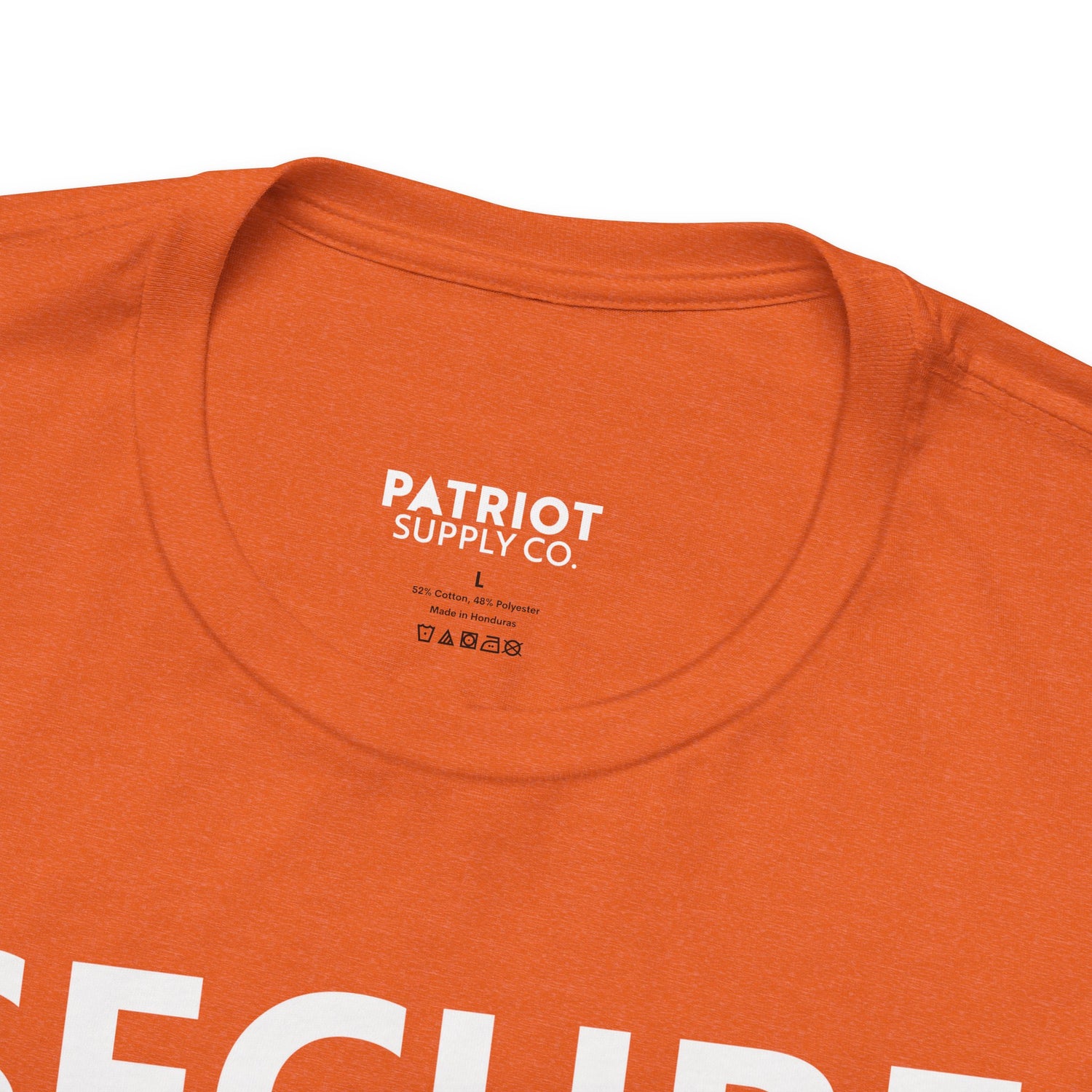 Secure Borders T-Shirt - Immigration Control Statement Tee | Conservative Border Security Apparel