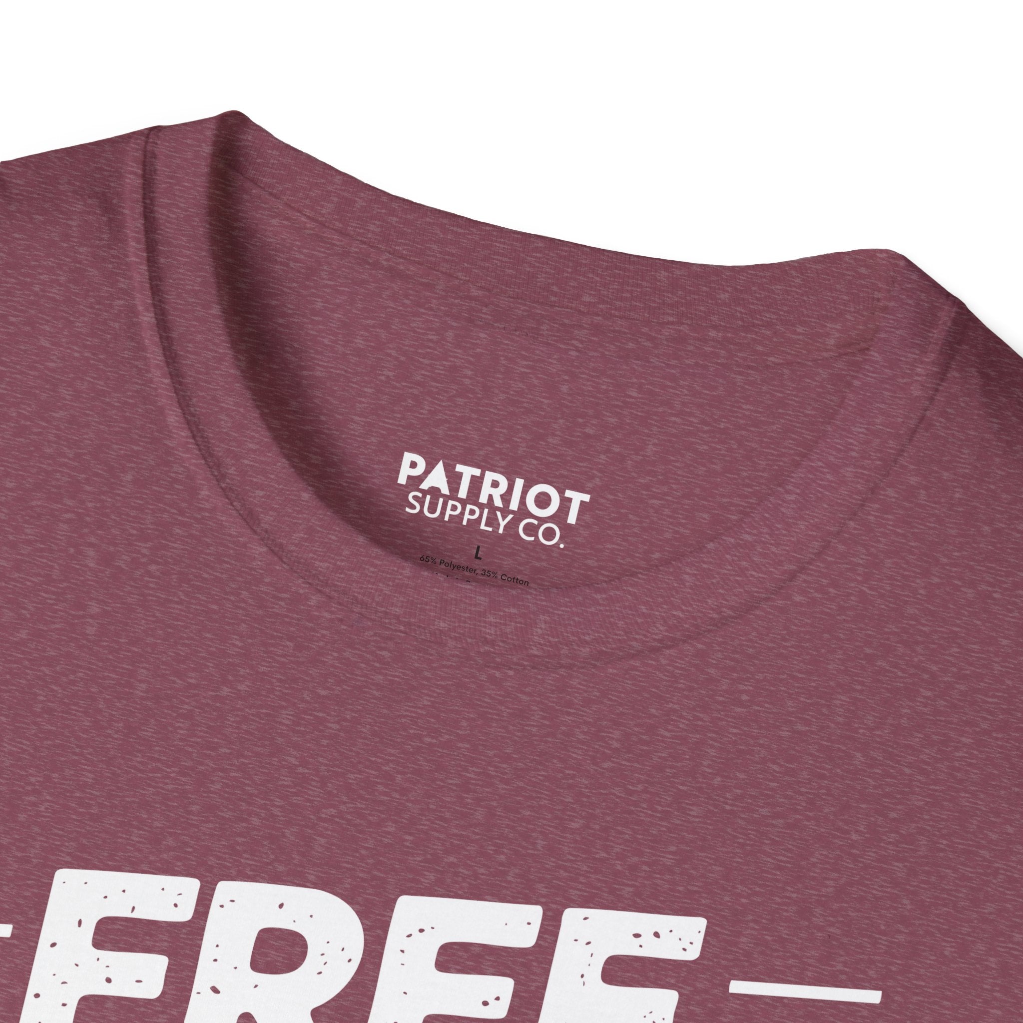Free Speech Over Safe Spaces - Conservative First Amendment Statement T-Shirt