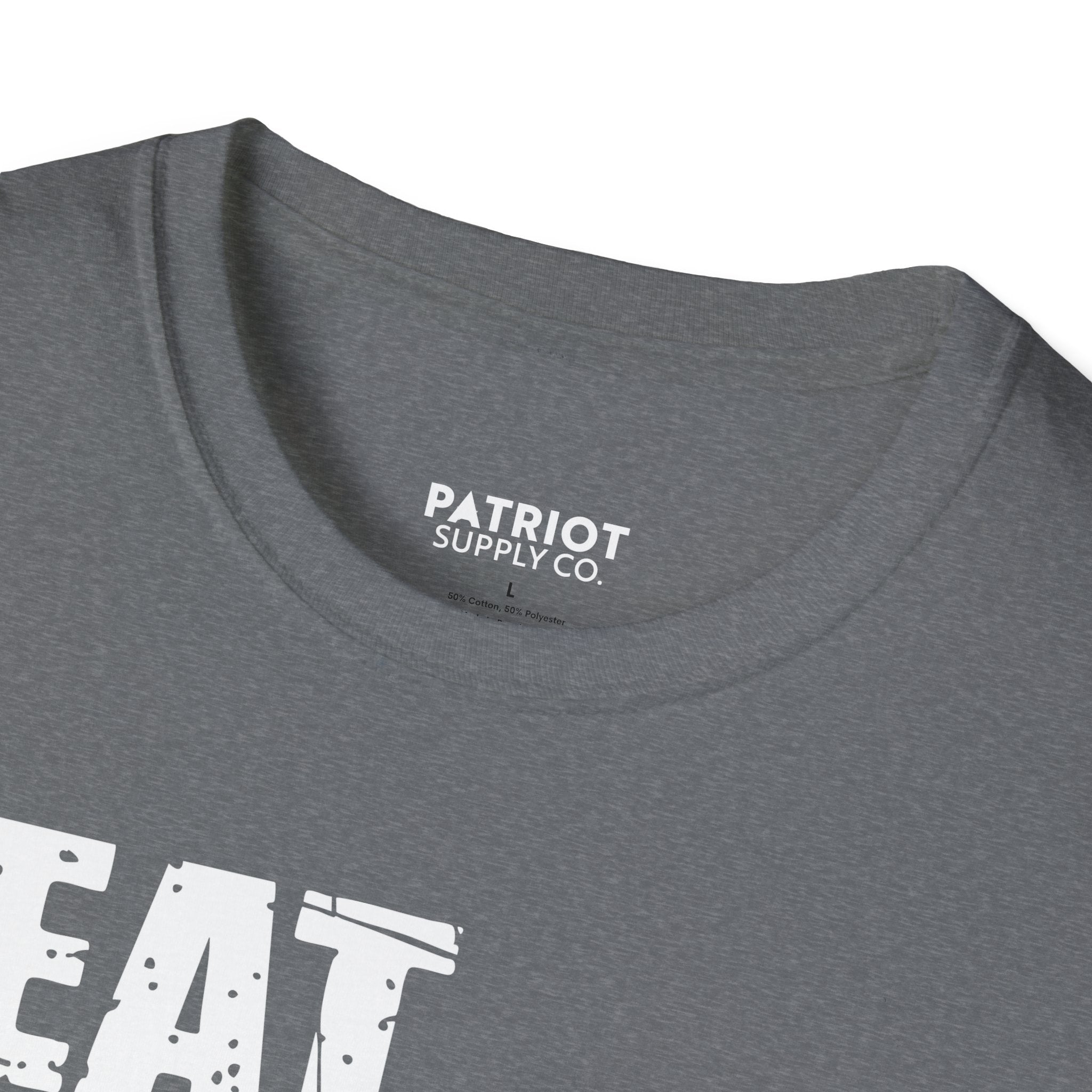 Eat Steak Not Soy - Conservative Anti-Vegan Statement T-Shirt