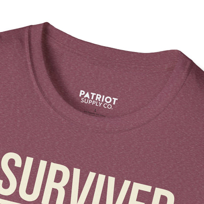 I Survived the Liberal Agenda - Conservative Victory Statement T-Shirt