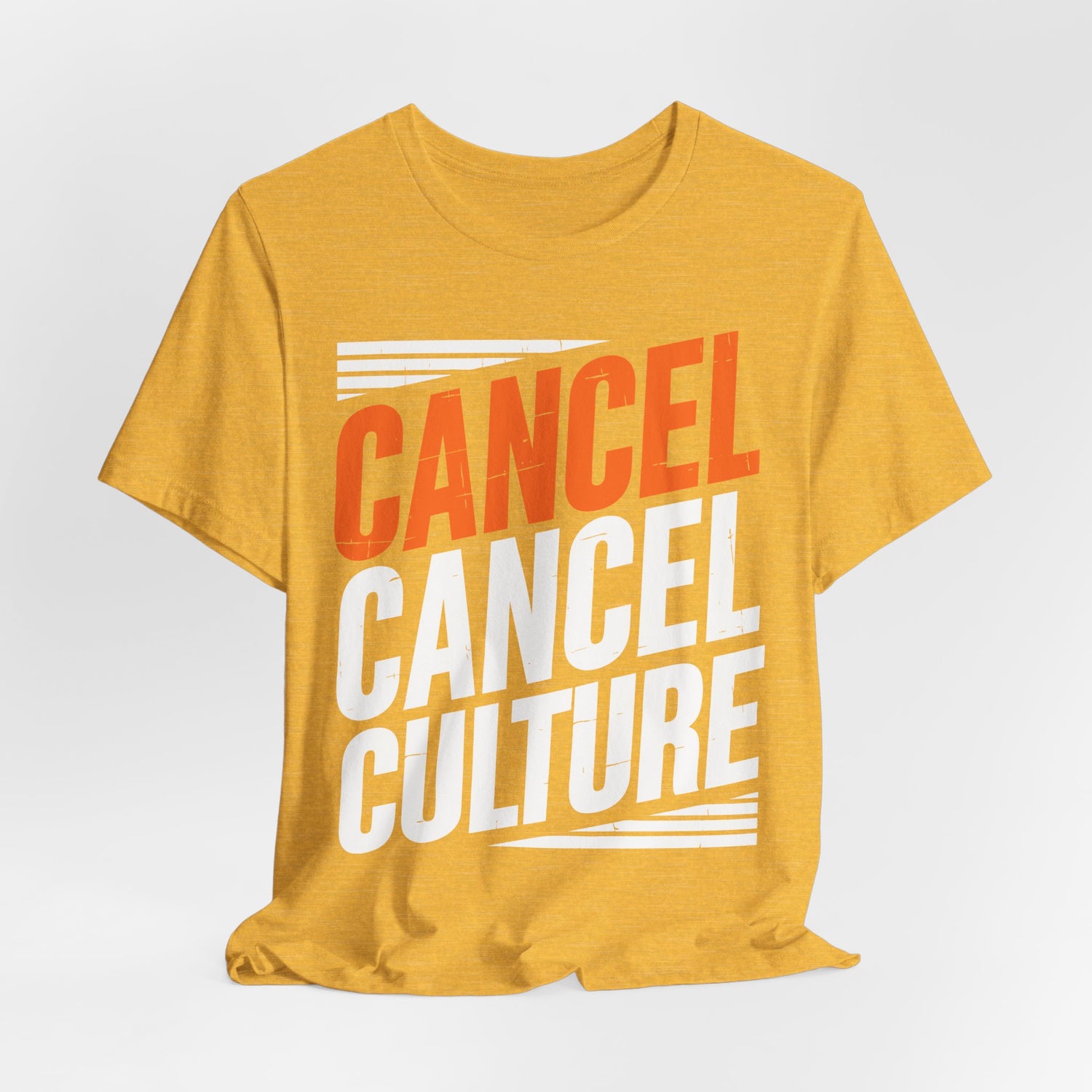 Cancel Culture Statement T-Shirt - Anti-Cancel Culture Conservative Tee | Free Speech Defense Apparel