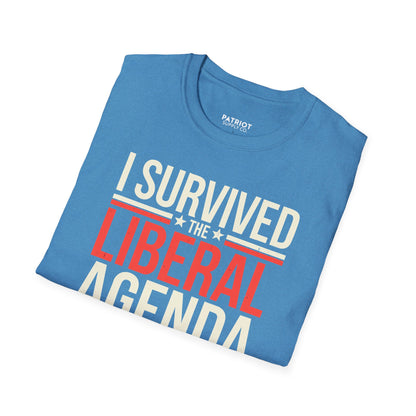 I Survived the Liberal Agenda - Conservative Victory Statement T-Shirt