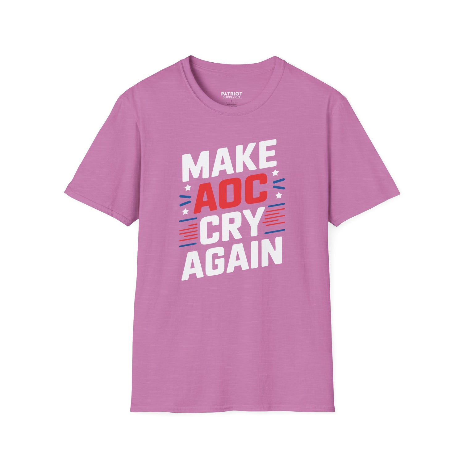 Make AOC Cry Again - Conservative Anti-Socialist Statement T-Shirt