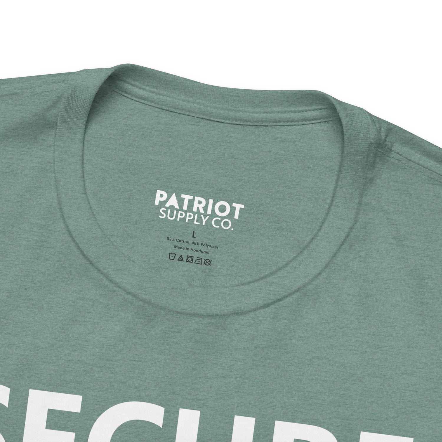 Secure Borders T-Shirt - Immigration Control Statement Tee | Conservative Border Security Apparel