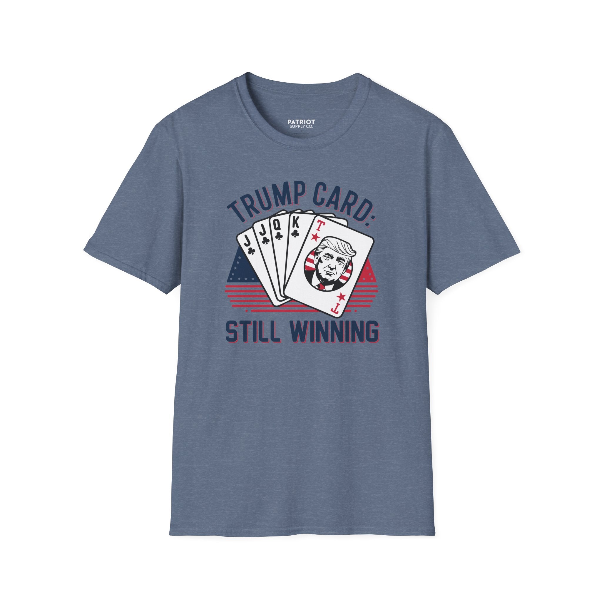 Trump Card Still Winning Unisex Softstyle T-Shirt | Political Humor Tee, Gift for Political Enthusiasts, Casual Wear, Birthday [...]