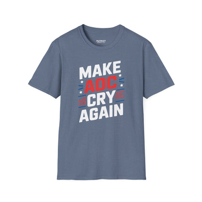 Make AOC Cry Again - Conservative Anti-Socialist Statement T-Shirt