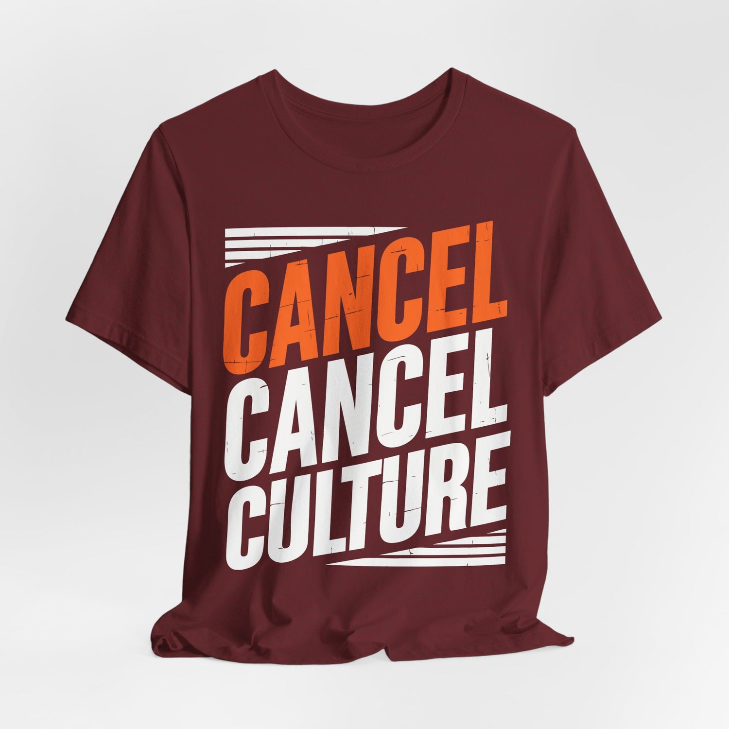 Cancel Culture Statement T-Shirt - Anti-Cancel Culture Conservative Tee | Free Speech Defense Apparel
