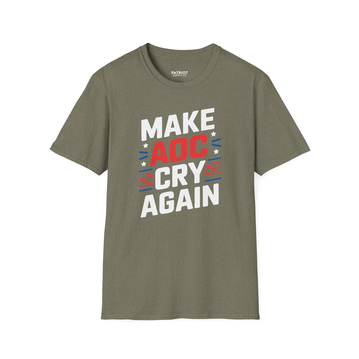 Make AOC Cry Again - Conservative Anti-Socialist Statement T-Shirt