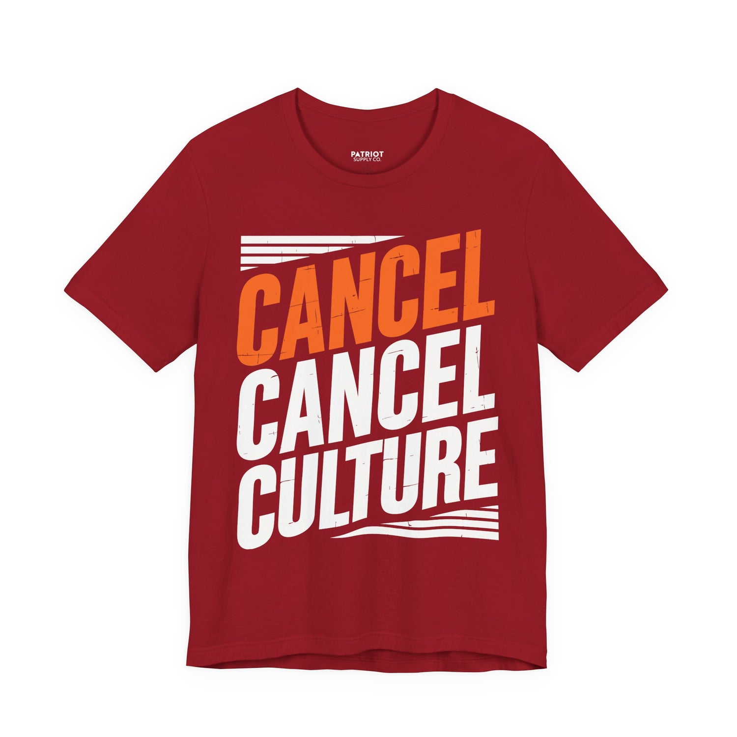 Cancel Culture Statement T-Shirt - Anti-Cancel Culture Conservative Tee | Free Speech Defense Apparel