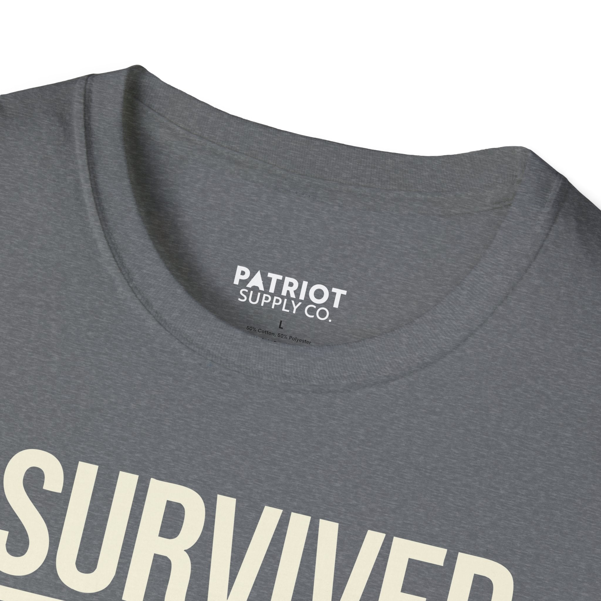 I Survived the Liberal Agenda - Conservative Victory Statement T-Shirt