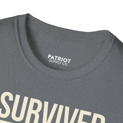 I Survived the Liberal Agenda - Conservative Victory Statement T-Shirt