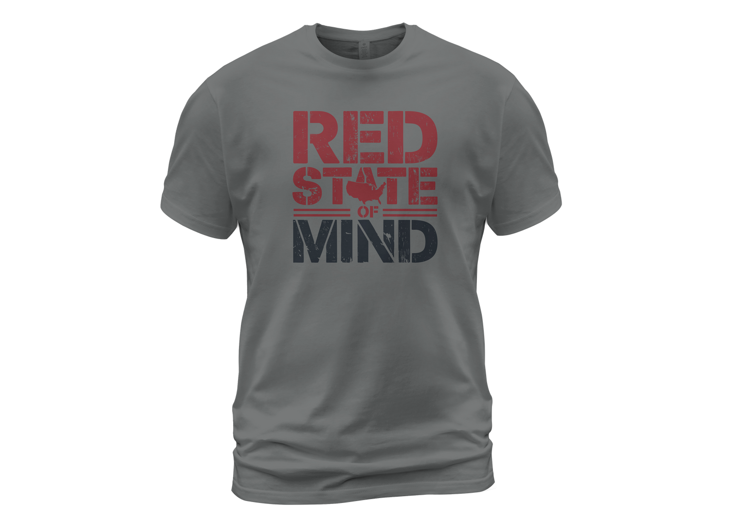 Red State of Mind - Conservative Pride Statement T-Shirt