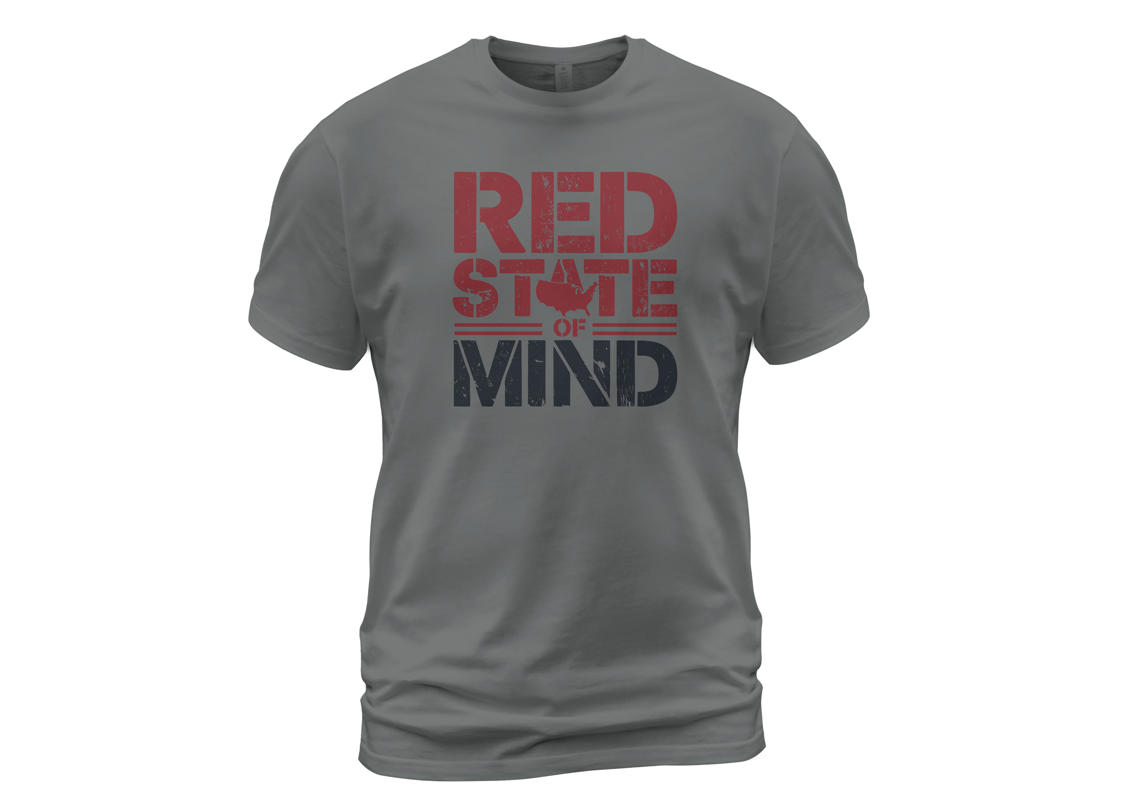 Red State of Mind - Conservative Pride Statement T-Shirt
