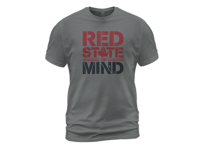 Red State of Mind - Conservative Pride Statement T-Shirt