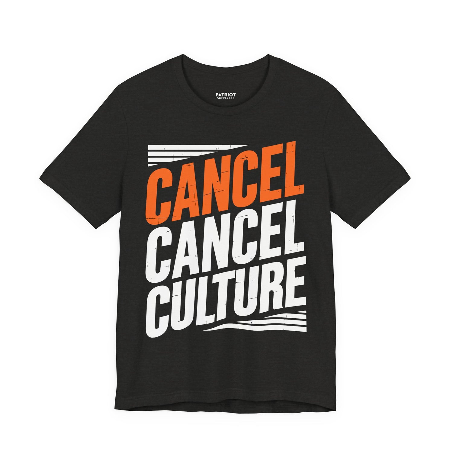 Cancel Culture Statement T-Shirt - Anti-Cancel Culture Conservative Tee | Free Speech Defense Apparel